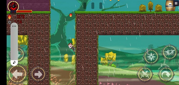 Gameplay of the Aky's Adventures 1 for Android phone or tablet.